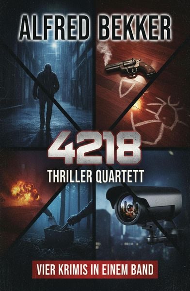 Produktbild: Thriller Quartett 4218 - Vier Krimis in einem Band