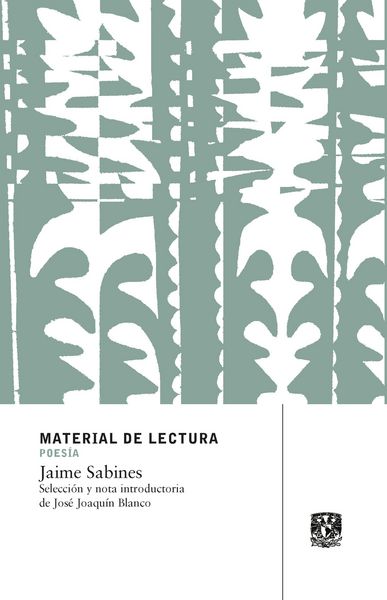 Produktbild: Material de lectura. Jaime Sabines