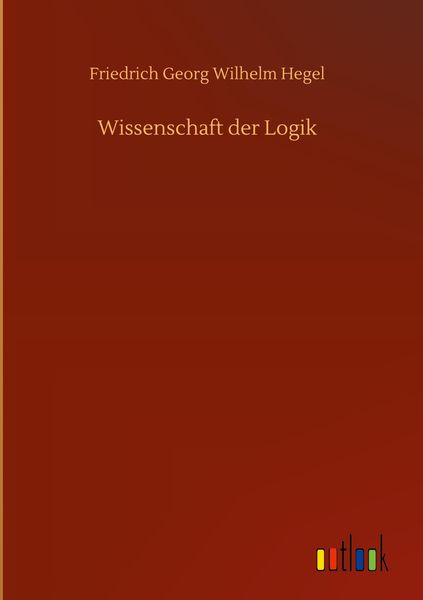 Produktbild: Wissenschaft der Logik