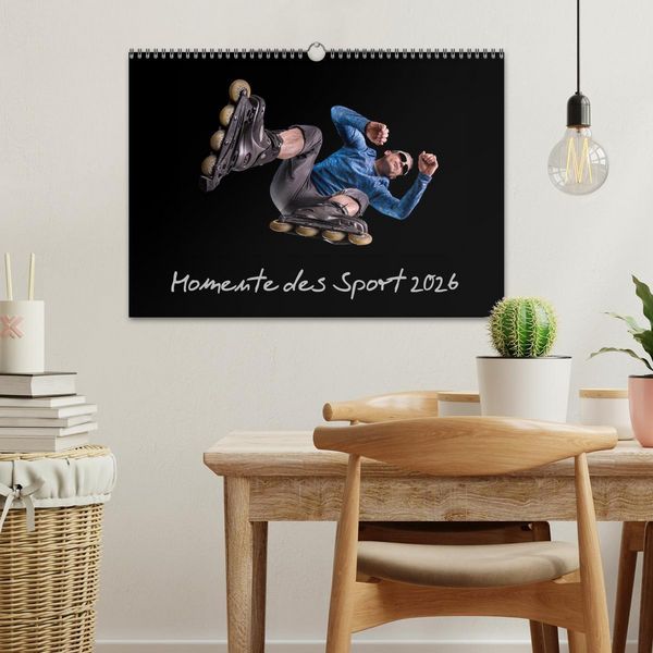 Produktbild: Momente des Sport (Wandkalender 2026 DIN A3 quer), CALVENDO Monatskalender