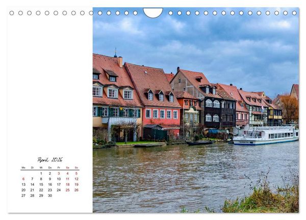 Produktbild: Reiseziel Bamberg (Wandkalender 2026 DIN A4 quer), CALVENDO Monatskalender