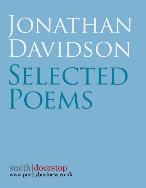 Produktbild: Jonathan Davidson: Selected Poems