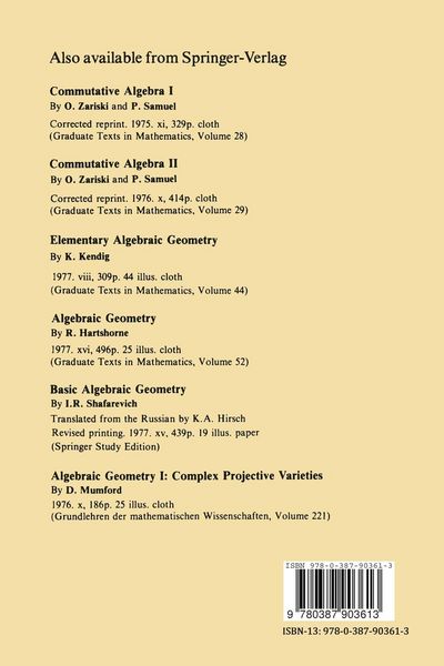 Produktbild: Algebraic Curves