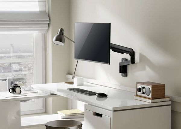 Produktbild: SpeaKa Professional SP-MM-990 Monitor-Wandhalterung 1 Display(s) 43,2 cm (17") - 124,5 cm (49") Schwarz H&ouml;henverstellbar, Neigbar, Schwenkbar