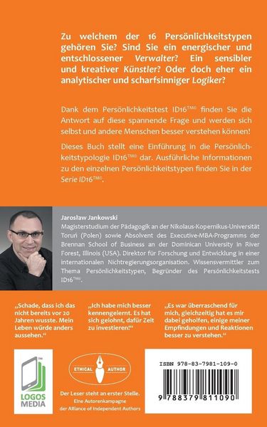 Produktbild: Wei&szlig;t du, wer du bist? Pers&ouml;nlichkeitstest ID16