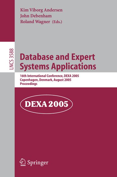 Produktbild: Database and Expert Systems Applications