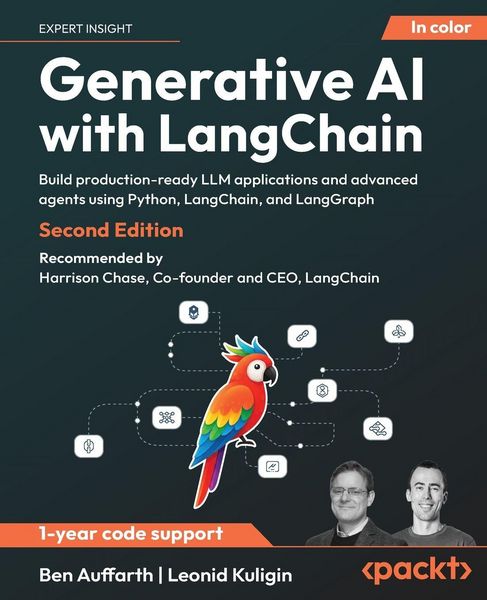 Produktbild: Generative AI with LangChain - Second Edition