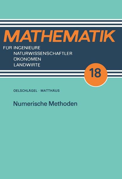 Produktbild: Numerische Methoden