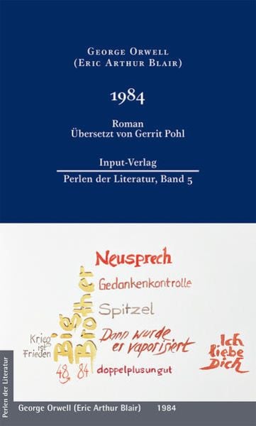 1984, Gebundene Ausgabe von George Orwell, Input-Vlg, 9783941905290