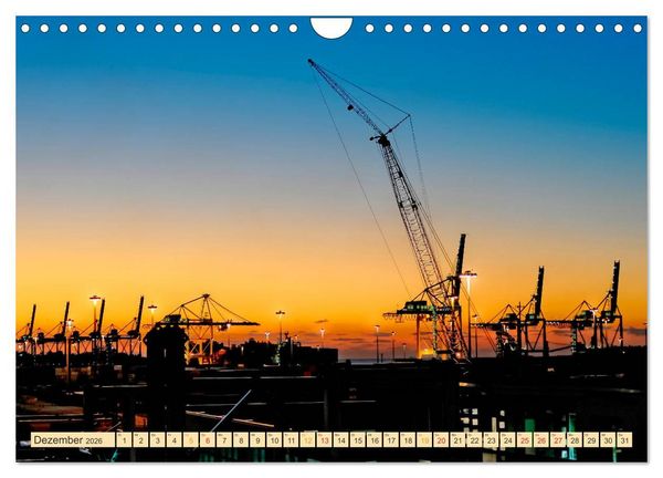 Produktbild: Krane - b&auml;renstarke Arbeitstiere (Wandkalender 2026 DIN A4 quer), CALVENDO Monatskalender
