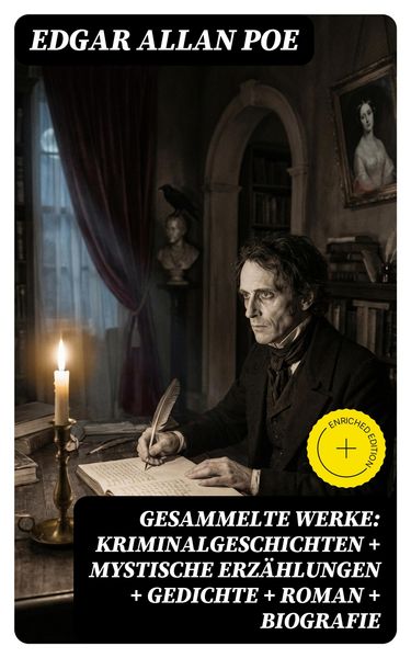 Produktbild: Gesammelte Werke: Kriminalgeschichten + Mystische Erz&auml;hlungen + Gedichte + Roman + Biografie