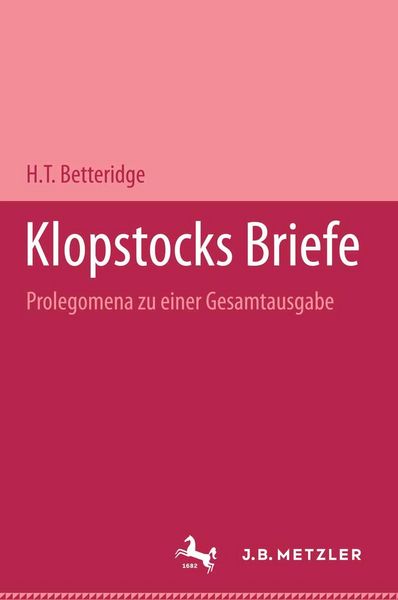 Produktbild: Klopstocks Briefe