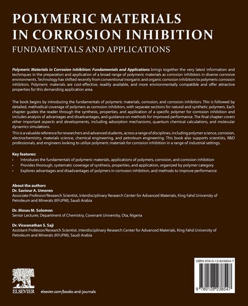 Produktbild: Polymeric Materials in Corrosion Inhibition
