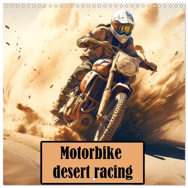 Produktbild: Motorbike desert race (Wall Calendar 2026 12 &times; 12 Inch) CALVENDO 12 Month Wall Calendar