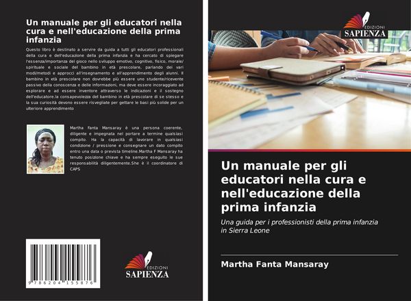 Produktbild: Un manuale per gli educatori nella cura e nell'educazione della prima infanzia