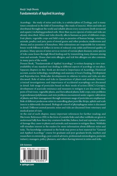 Produktbild: Fundamentals of Applied Acarology