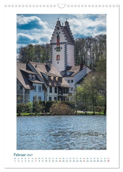 Produktbild: Bad Waldsee (Wandkalender 2027 DIN A3 hoch), CALVENDO Monatskalender