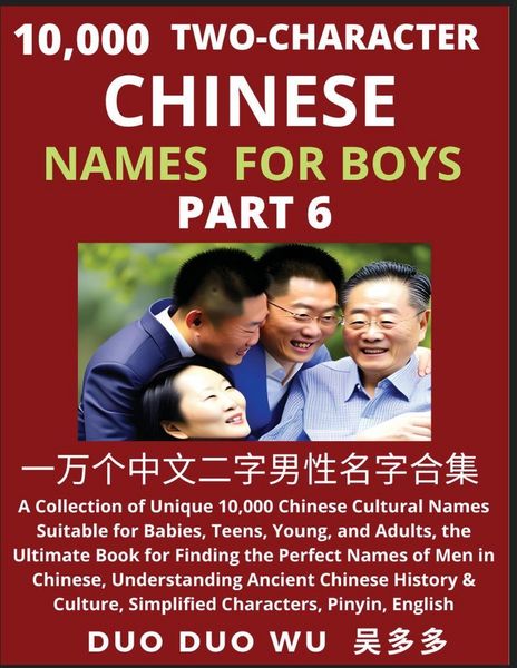 Produktbild: Learn Mandarin Chinese with Two-Character Chinese Names for Boys (Part 6)