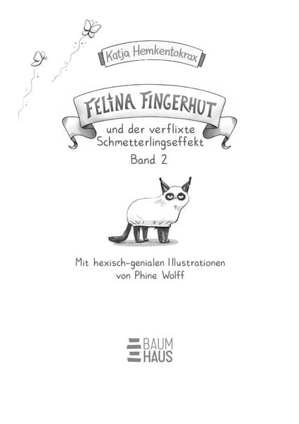 Produktbild: Felina Fingerhut und der verflixte Schmetterlingseffekt