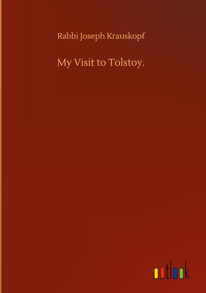 Produktbild: My Visit to Tolstoy.