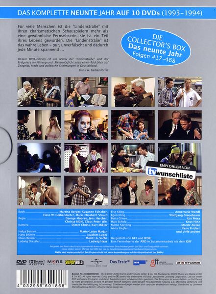 Lindenstraße - das komplette neunte Jahr