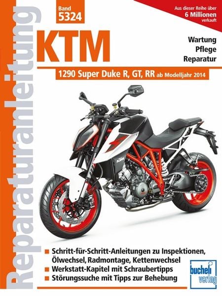 Produktbild: KTM 1290 Super Duke R, GT und RR ab Modelljahr 2014