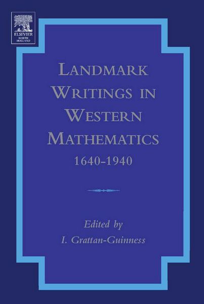 Produktbild: Landmark Writings in Western Mathematics 1640-1940