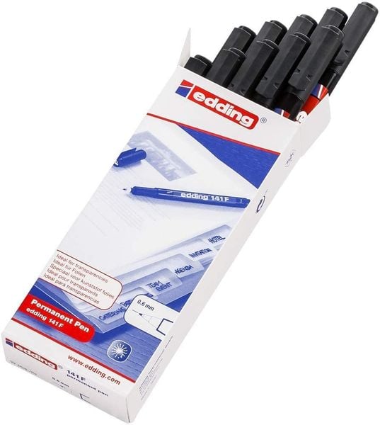 Produktbild: EDDING&reg; OHP-Marker permanent 141, schwarz
