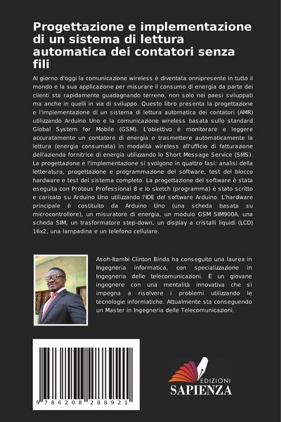 Produktbild: Progettazione e implementazione di un sistema di lettura automatica dei contatori senza fili