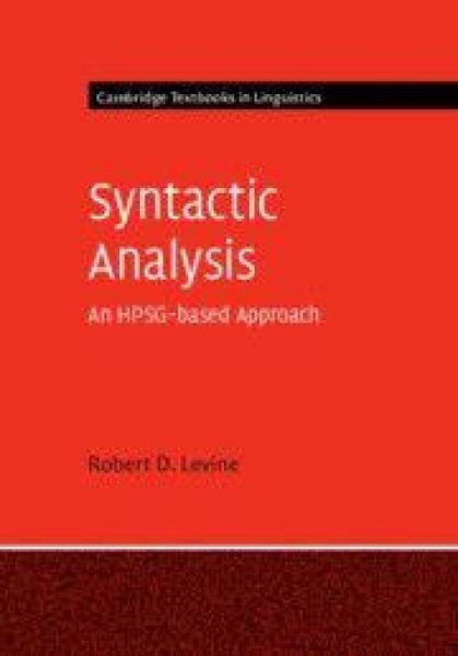 Produktbild: Syntactic Analysis