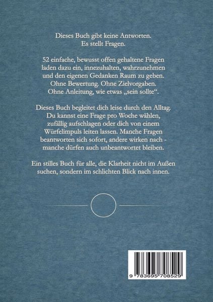 Produktbild: 52 einfache Fragen an dich selbst