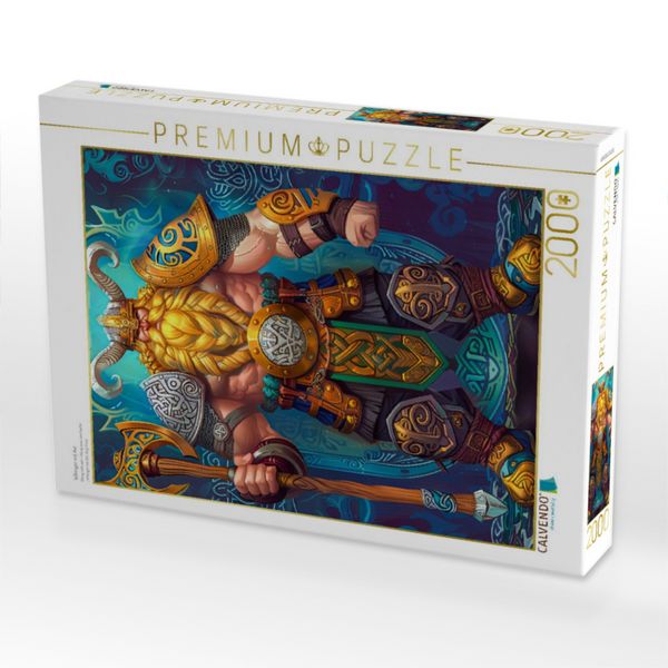 Produktbild: CALVENDO Puzzle Wikinger mit Axt | 2000 Teile Lege-Gr&ouml;&szlig;e 90x67cm Foto-Puzzle f&uuml;r gl&uuml;ckliche Stunden