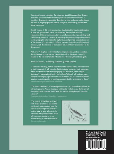 Produktbild: Evolution of Tertiary Mammals of North America