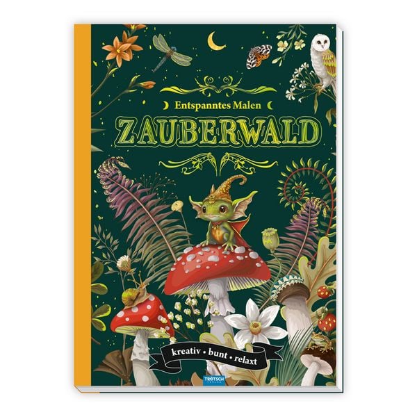 Produktbild: TR&Ouml;TSCH - Malbuch Entspanntes Malen Zauberwald