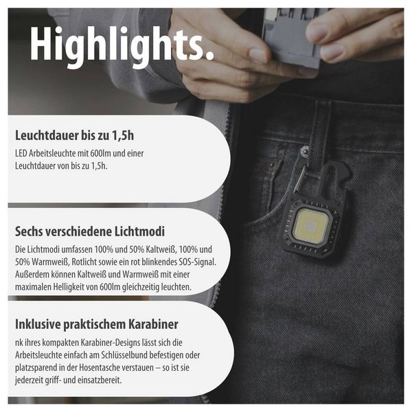 Produktbild: Brennenstuhl MTL 600A LED Taschenlampe akkubetrieben 600lm 1.5h 50g