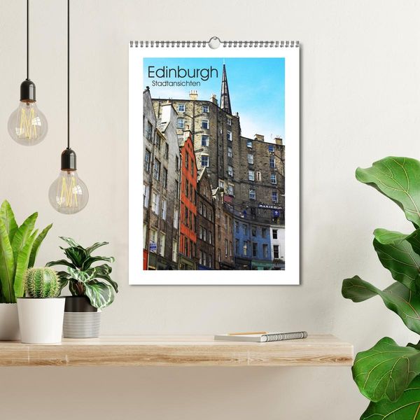 Produktbild: Edinburgh - Stadtansichten (Wandkalender 2026 DIN A3 hoch), CALVENDO Monatskalender