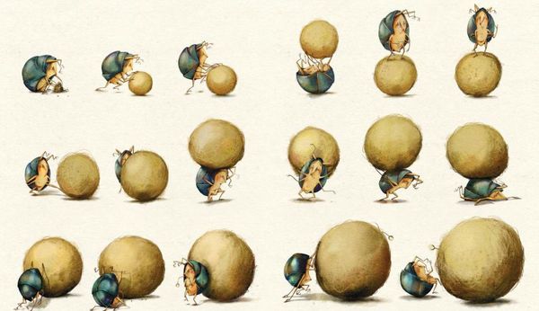 Produktbild: Der flei&szlig;ige Mistk&auml;fer und die Tr&auml;ume der Anderen
