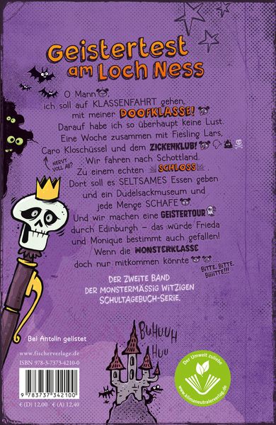 Produktbild: Meine krasse Monsterklasse - Gruselschock mit Schottenrock