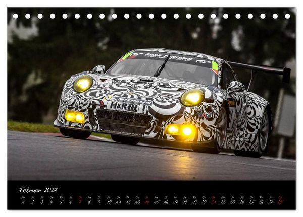 Produktbild: EMOTIONS ON THE GRID - VLN Langstreckenmeisterschaft N&uuml;rburgring (Tischkalender 2027 DIN A5 quer), CALVENDO Monatskalender
