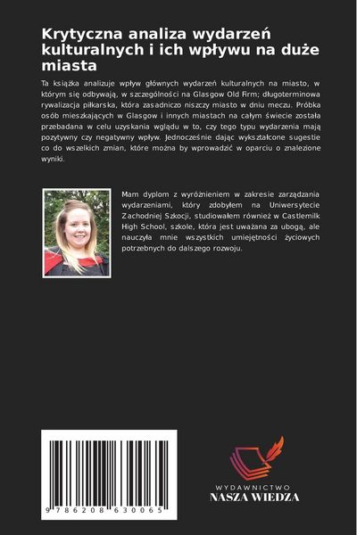 Produktbild: Krytyczna analiza wydarze&iquest; kulturalnych i ich wp&iquest;ywu na du&iquest;e miasta