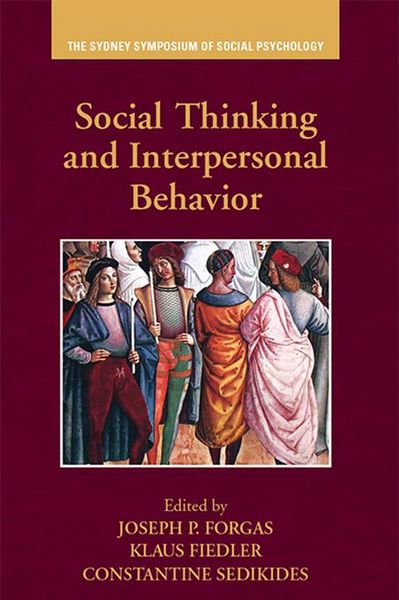 Produktbild: Social Thinking and Interpersonal Behavior