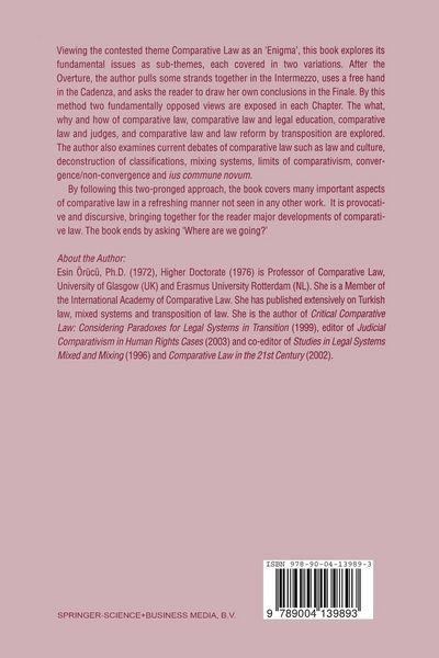 Produktbild: The Enigma of Comparative Law