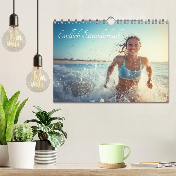 Produktbild: Endlich Strandurlaub (Wandkalender 2026 DIN A4 quer), CALVENDO Monatskalender