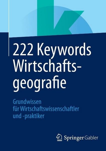 Produktbild: 222 Keywords Wirtschaftsgeografie