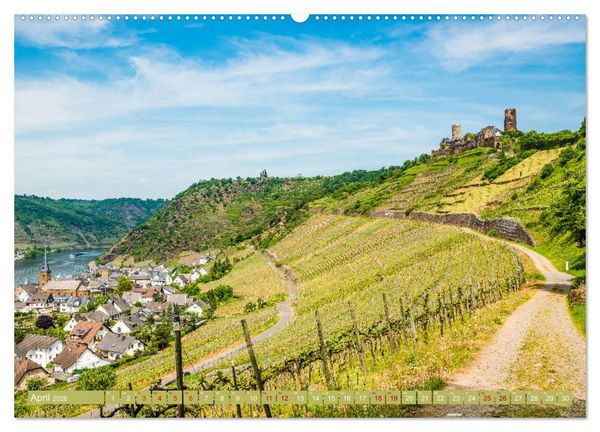 Produktbild: Mosellandschaften (hochwertiger Premium Wandkalender 2026 DIN A2 quer), Kunstdruck in Hochglanz