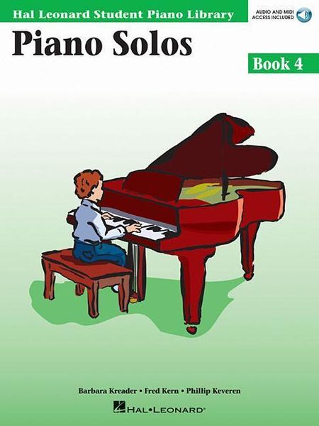 Produktbild: Piano Solos Book 4 - Book with Online Audio
