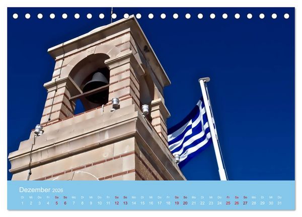 Produktbild: Geliebtes Athen (Tischkalender 2026 DIN A5 quer), CALVENDO Monatskalender