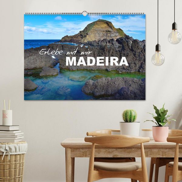 Produktbild: Erlebe mit mir Madeira (Wandkalender 2026 DIN A2 quer), CALVENDO Monatskalender