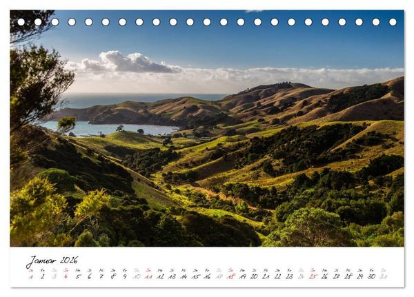 Produktbild: Neuseeland - Streifzug &uuml;ber die Nordinsel / CH-Version (Tischkalender 2026 DIN A5 quer), CALVENDO Monatskalender