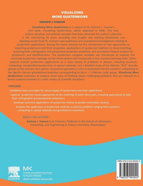 Produktbild: Hanson, A: Visualizing More Quaternions